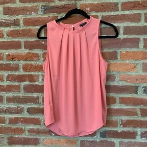 Ann Taylor pink/peach blouse